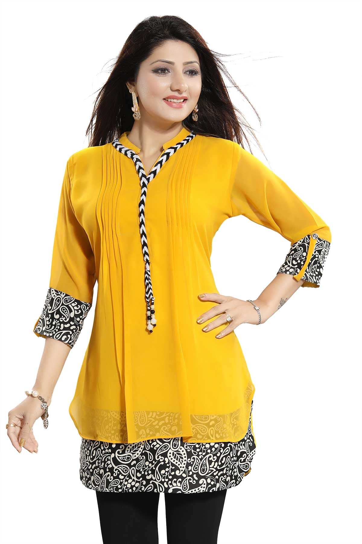 Fusion kurti top