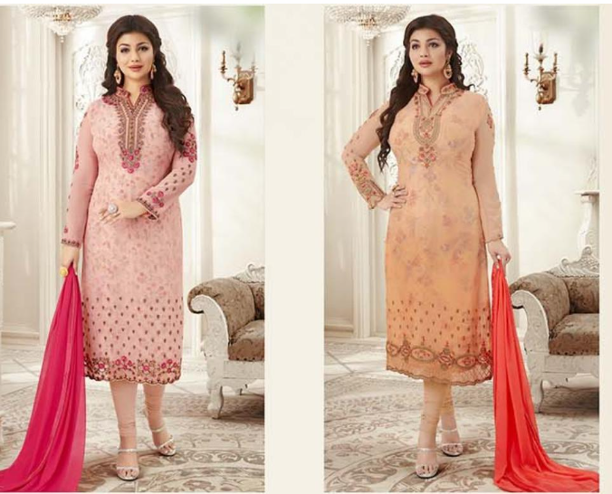 Party Wear Suits with Pants & Dupatta