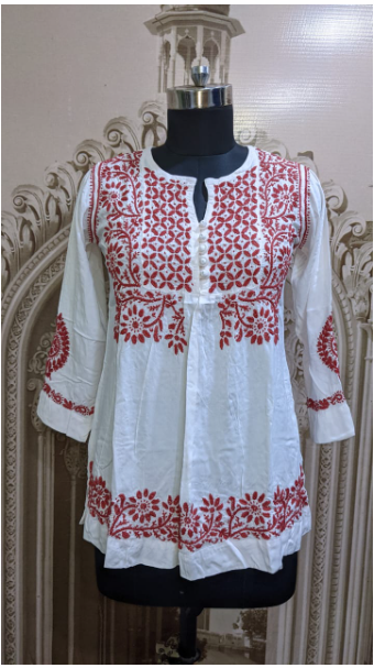 Chikankari Designer Tops