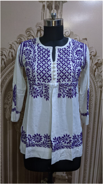 Chikankari Designer Tops
