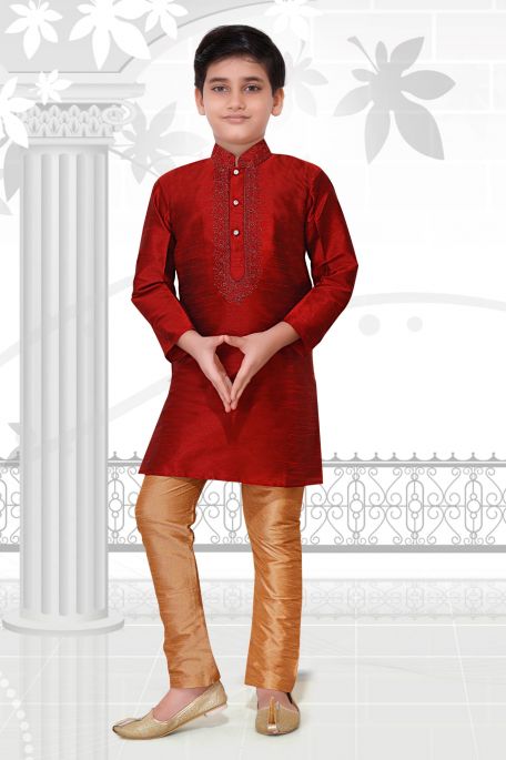 BOYS KURTA PYJAMA PARTY WEAR