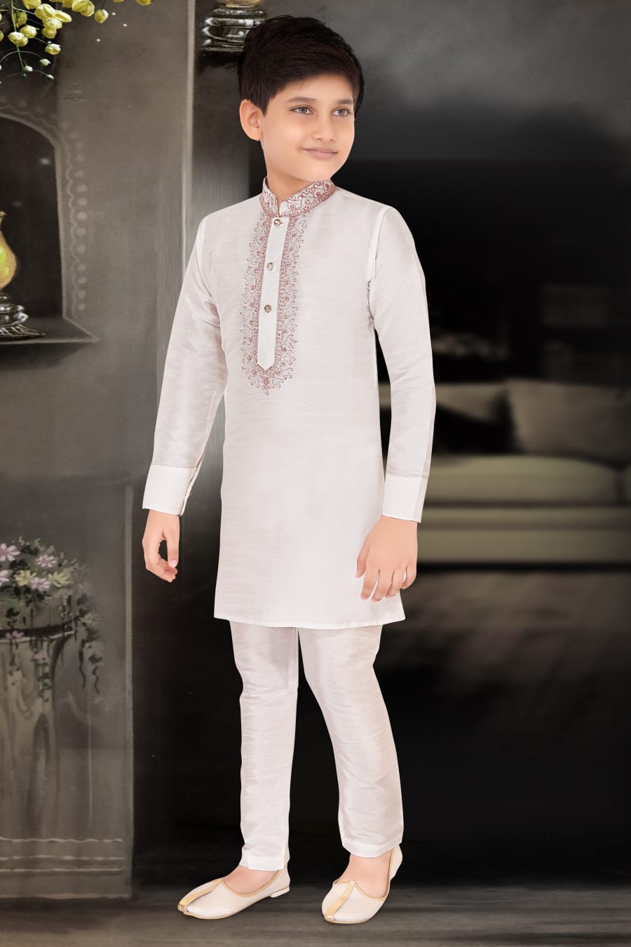 BOYS KURTA PYJAMA PARTY WEAR