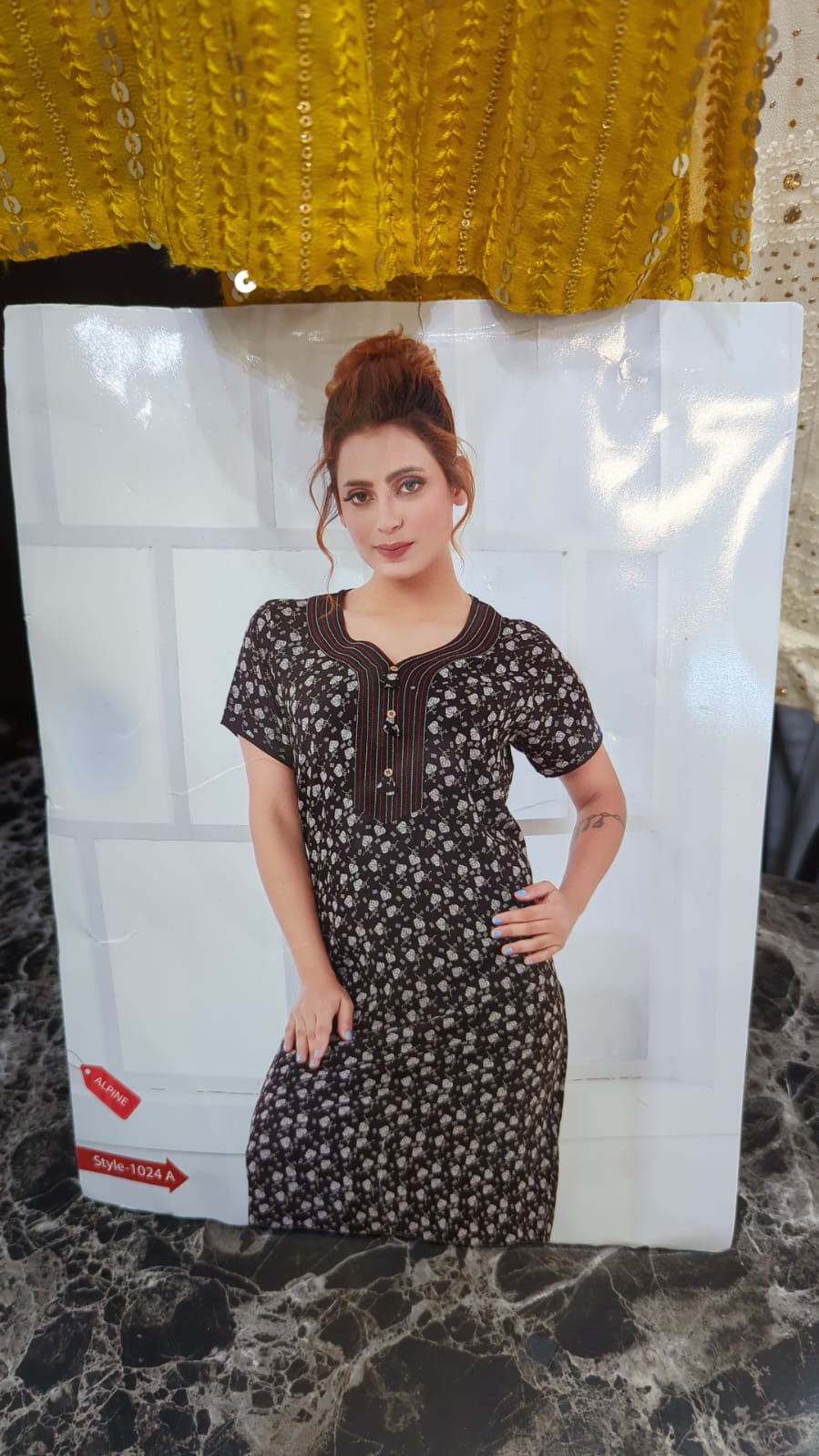 Women's Cotton Night Gown (Nightie) Special Alpine Cotton .