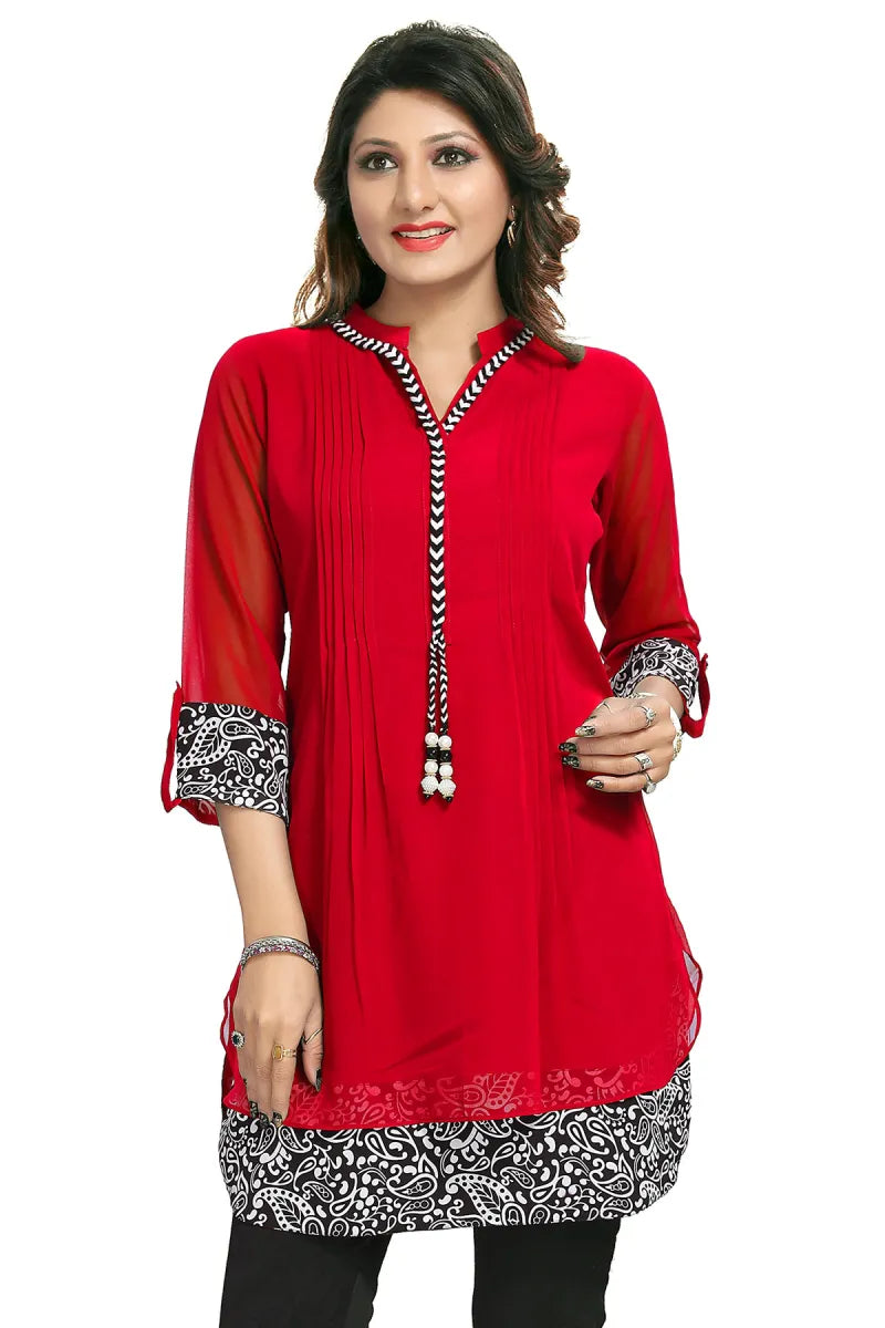 Fusion kurti top