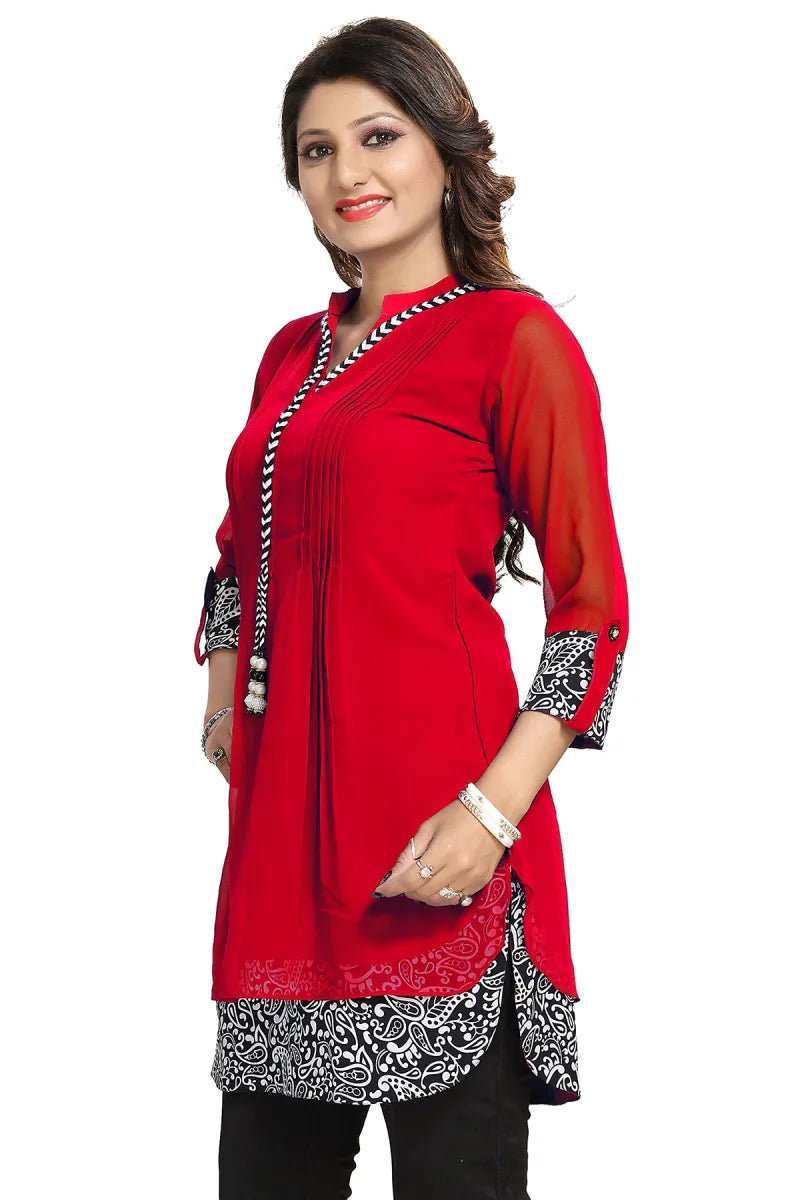 Fusion kurti top