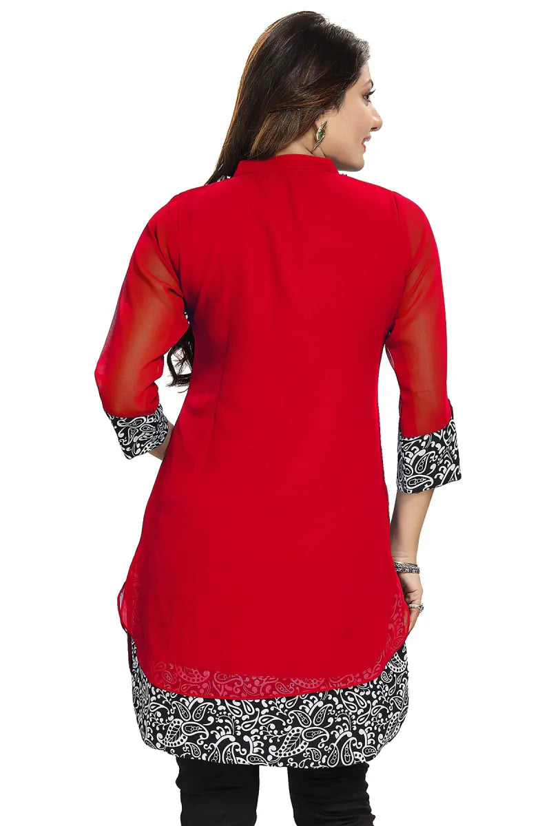 Fusion kurti top