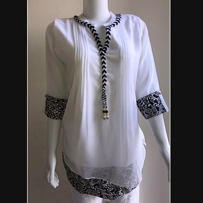 Fusion kurti top