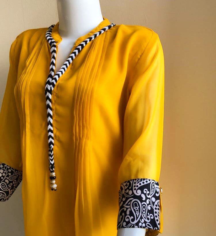 Fusion kurti top