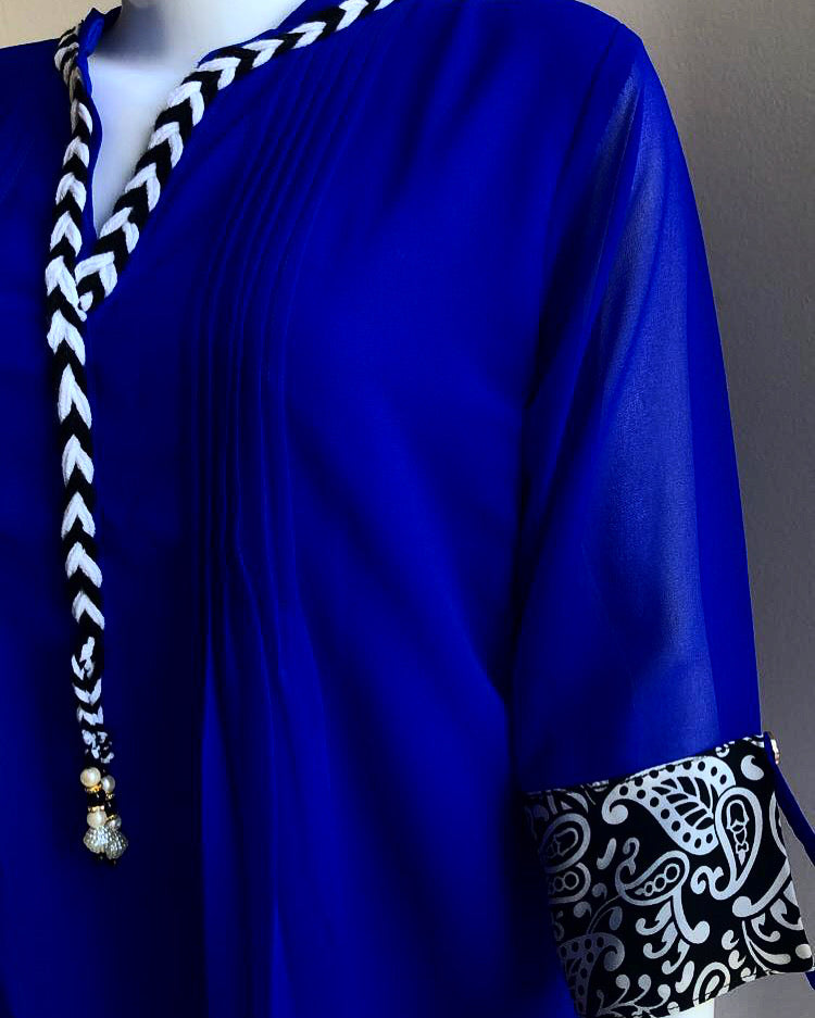 Fusion kurti top