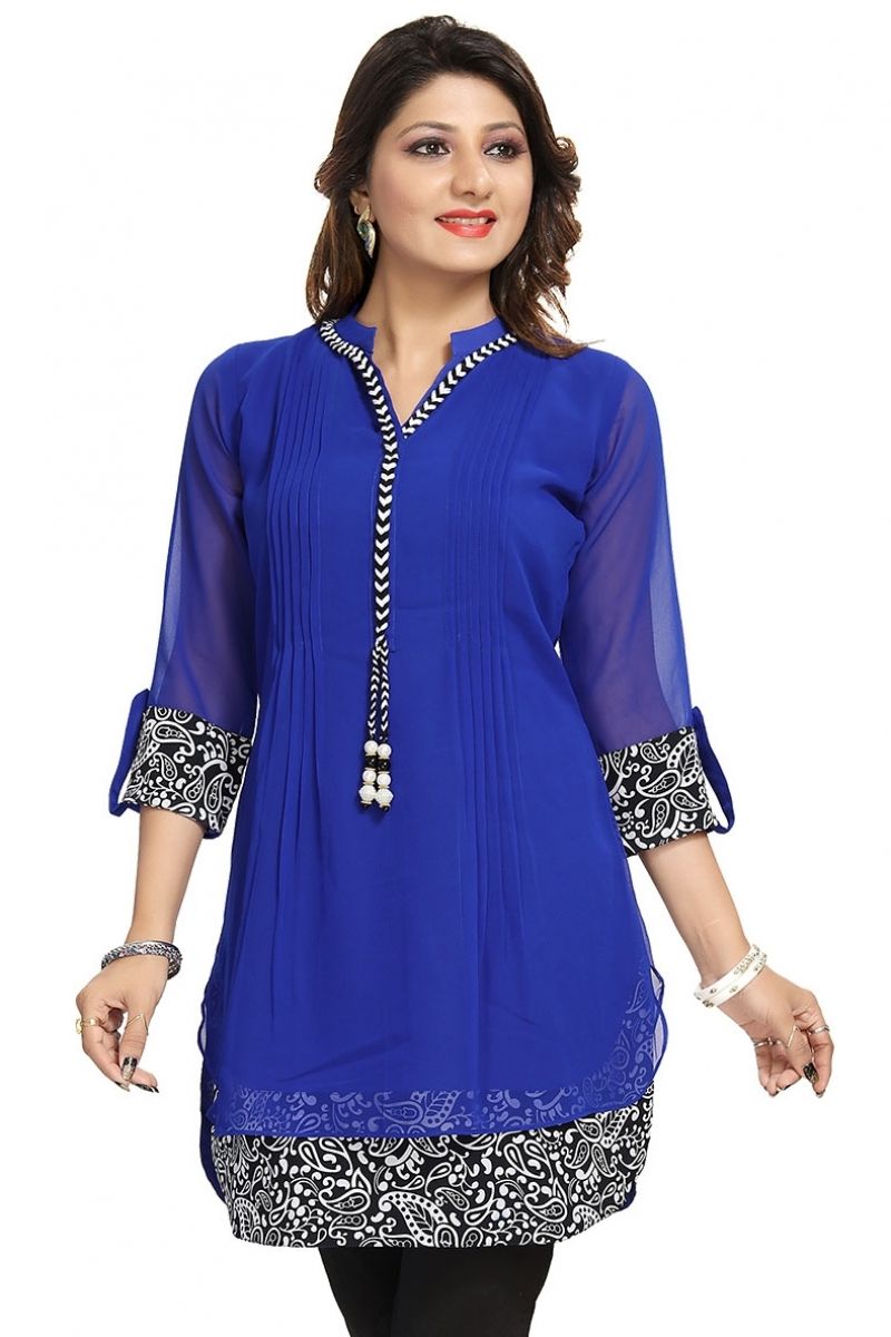 Fusion kurti top