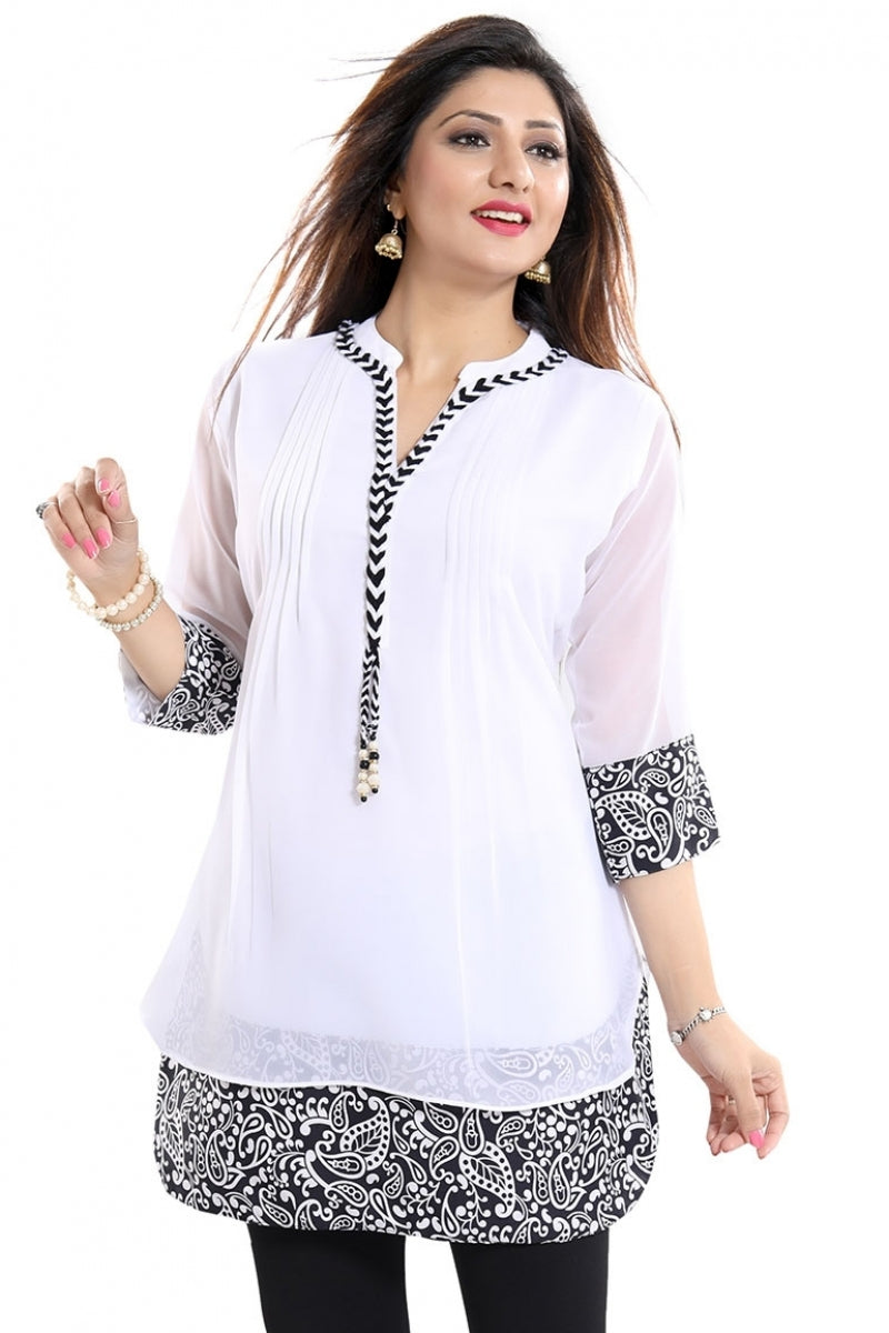 Fusion kurti top