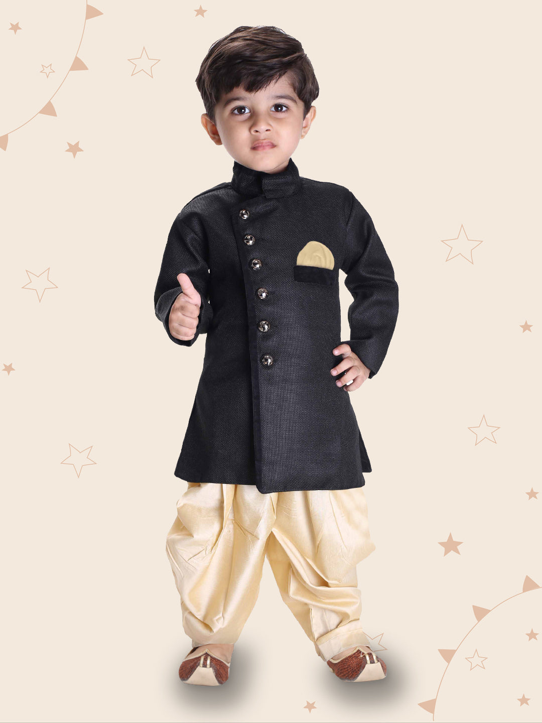 Boys Kurta Pyjama & Waistcoat
