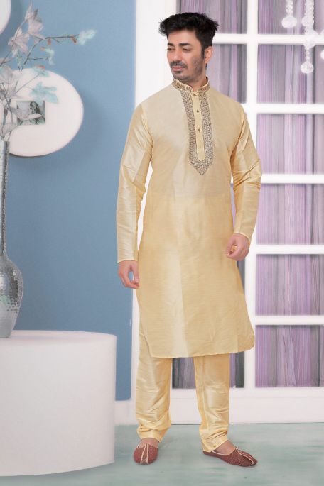 MENS PARTY WEAR STYLISH KURTA PYJAMA SET