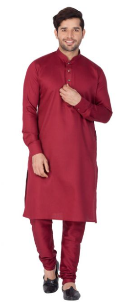 Men's Cotton Kurta Pyjama Set