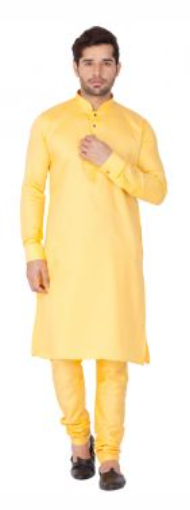 Men's Cotton Kurta Pyjama Set