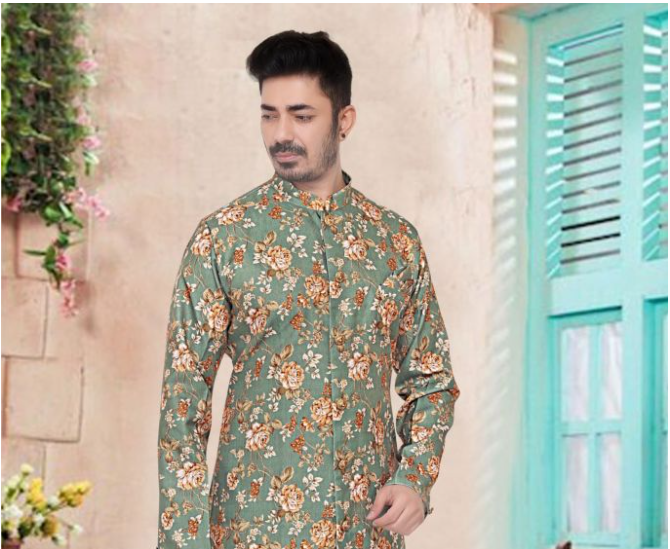 Men's Green Sherwani Premium 2022 Collection