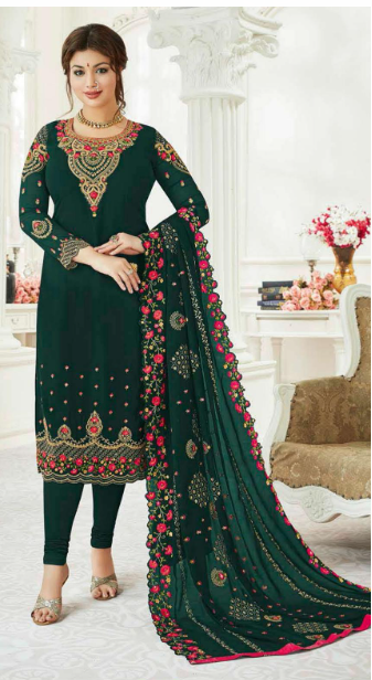 Party Wear Suits with Pants & Dupatta