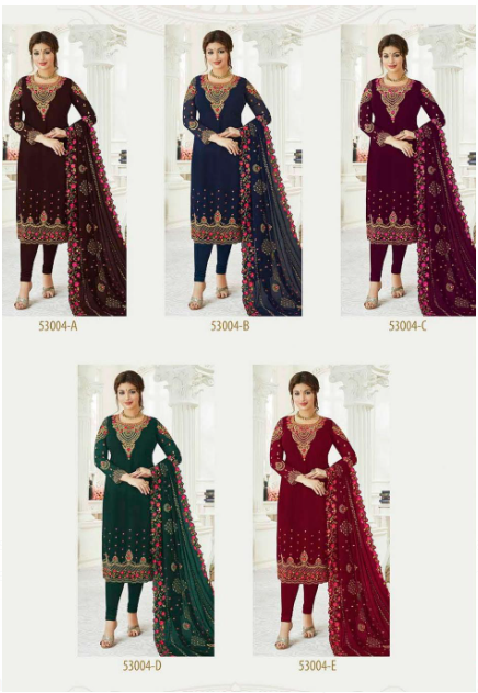 Party Wear Suits with Pants & Dupatta