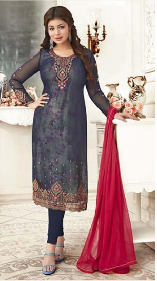 Party Wear Suits with Pants & Dupatta