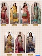 Party Wear Suits with Pants & Dupatta