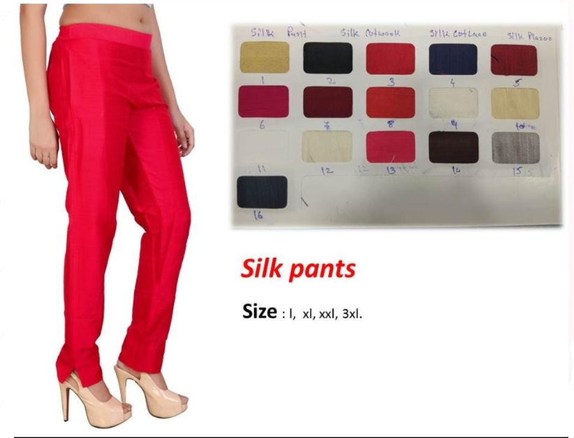 Women's Plazzos, Kurti Pants, Shimmer Pants